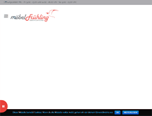 Tablet Screenshot of moebelhaus-fruehling.de